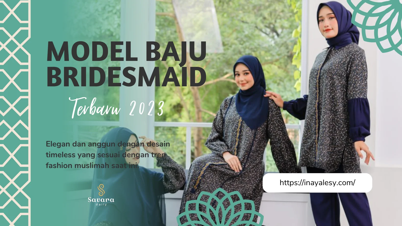 Model Baju Bridesmaid Terbaru 2023