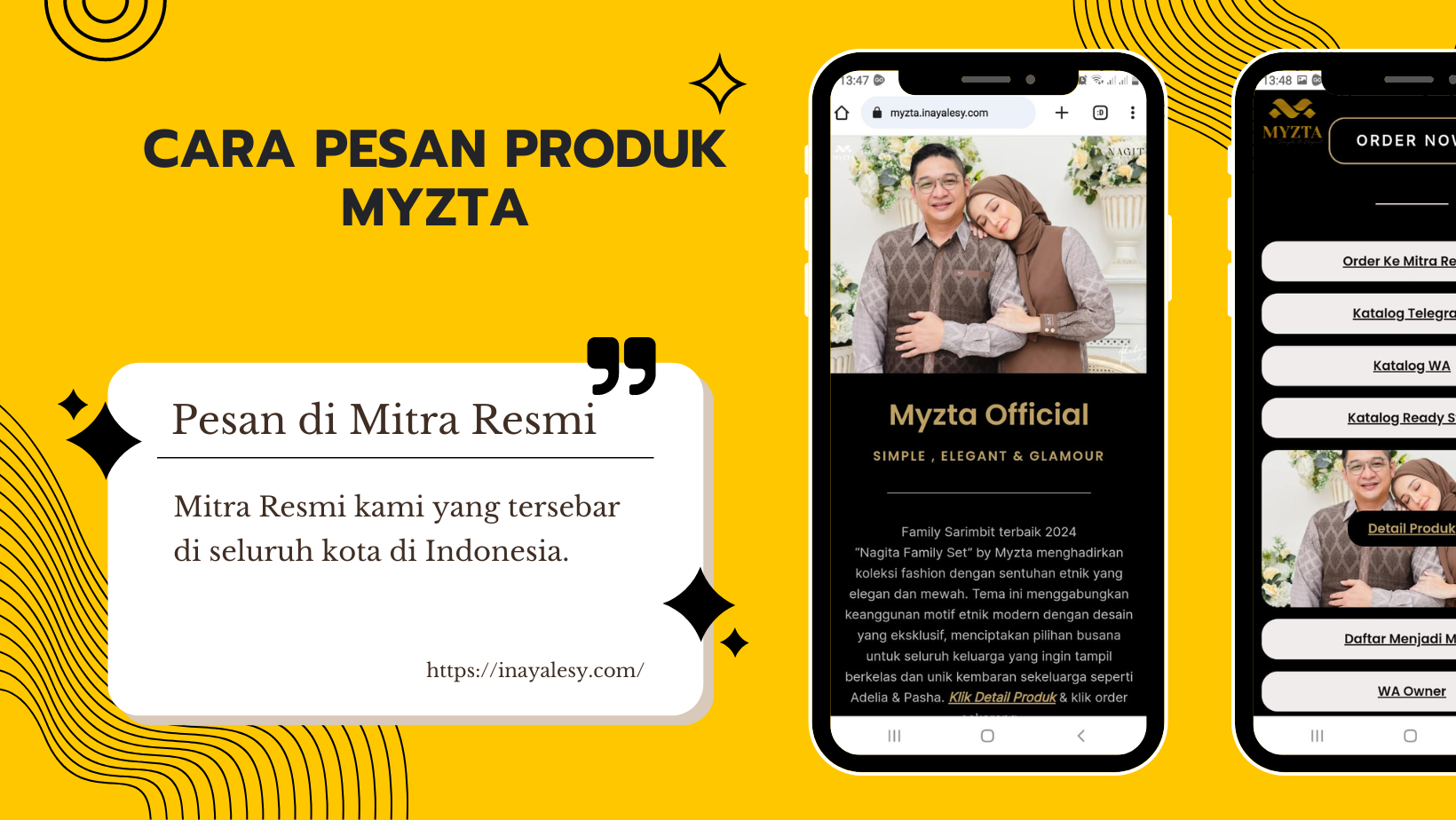 Cara Pesan Produk Myzta di Mitra Resmi