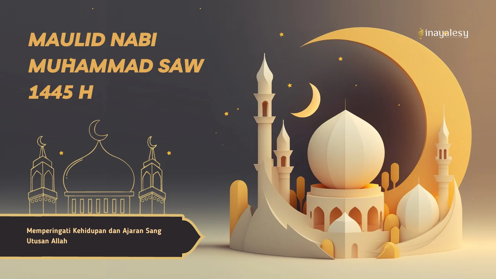 Maulid Nabi Muhammad SAW 1445 H