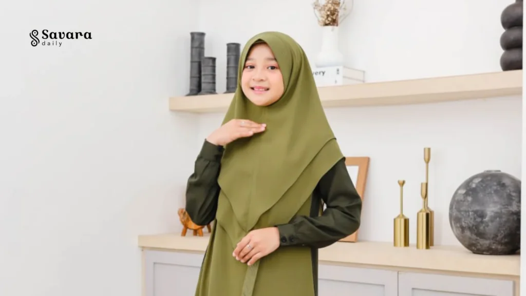 Baju Gamis Anak Modern by Savara Daily