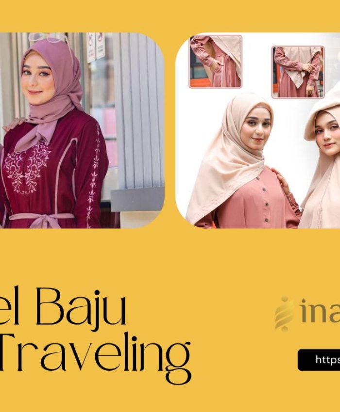 10 Model Baju Gamis Traveling by Inayalesy