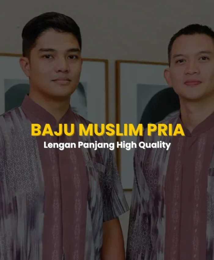 Baju Muslim Pria Panjang High Quality by Inayalesy 2