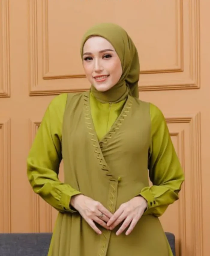 Inspirasi Baju Gamis Polos by Savara Daily (2)