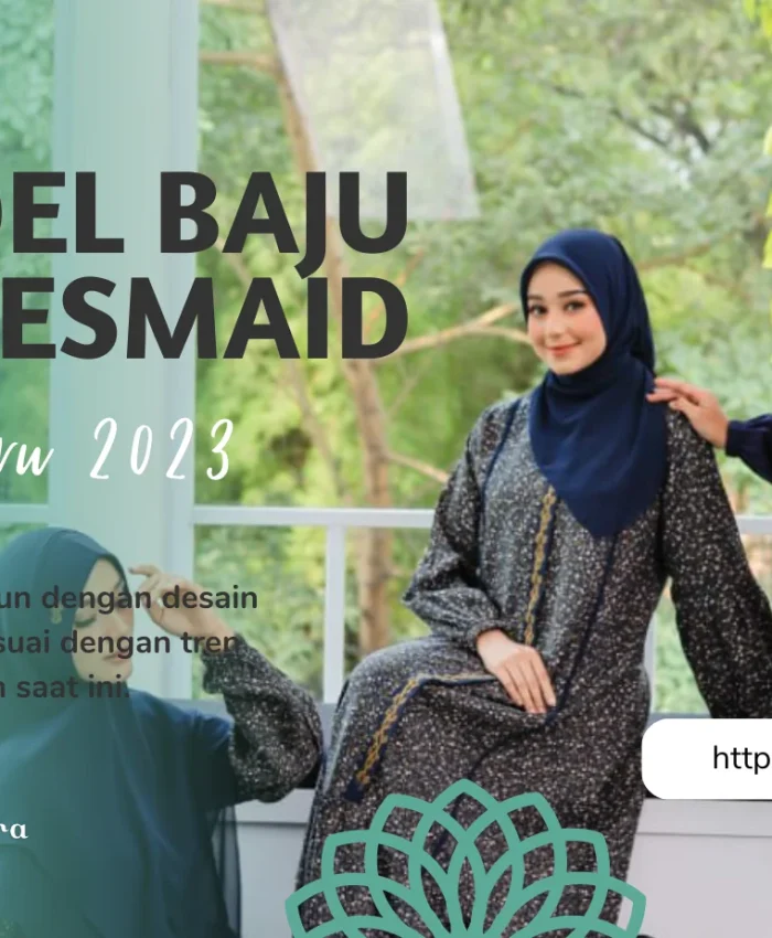 Model Baju Bridesmaid Terbaru 2023